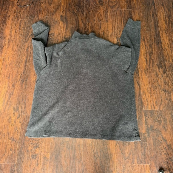 Polo Ralph Lauren Charcoal Knit Quarter Zip collared Sweater 2XL GuC - Picture 7 of 11